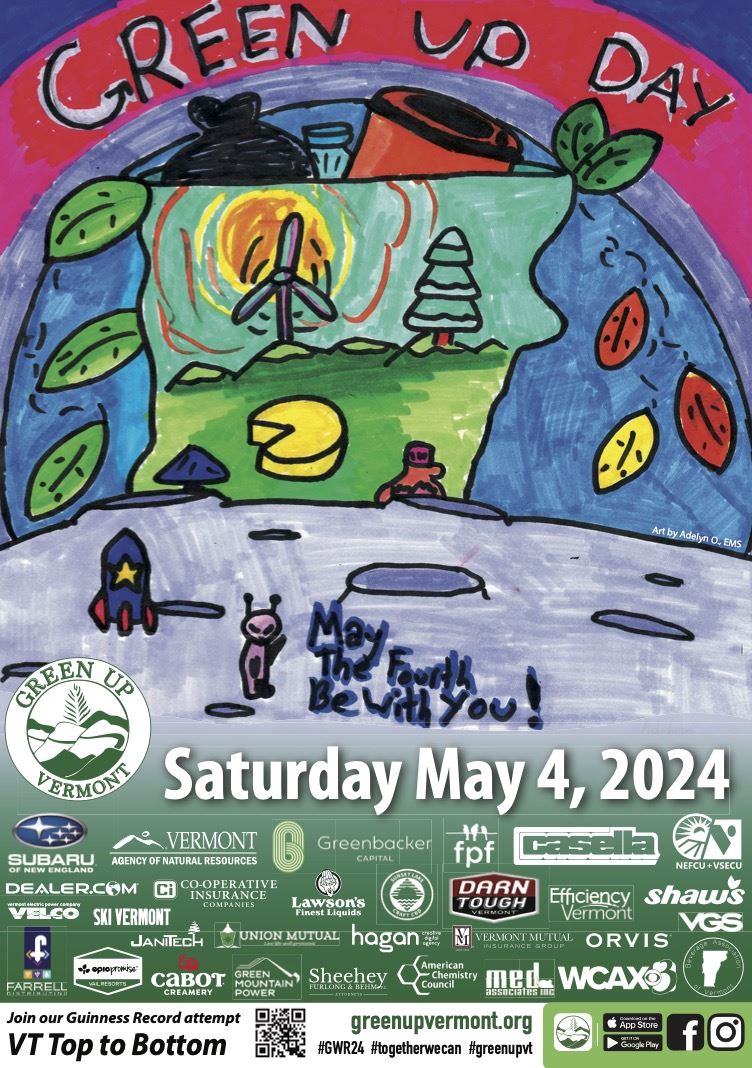 Green Up Vermont Day 2024 Poster