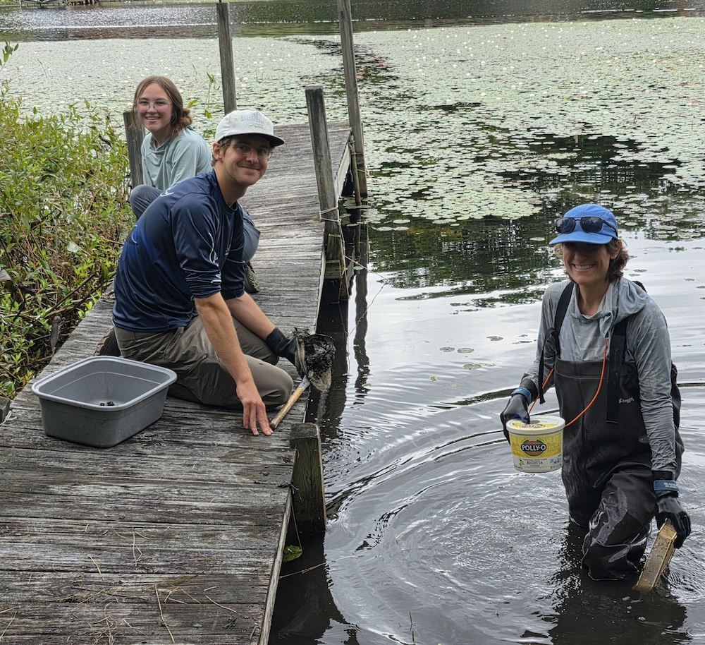 Project CLAM (Champlain Aquatics Monitoring) at Lake St. Catherine